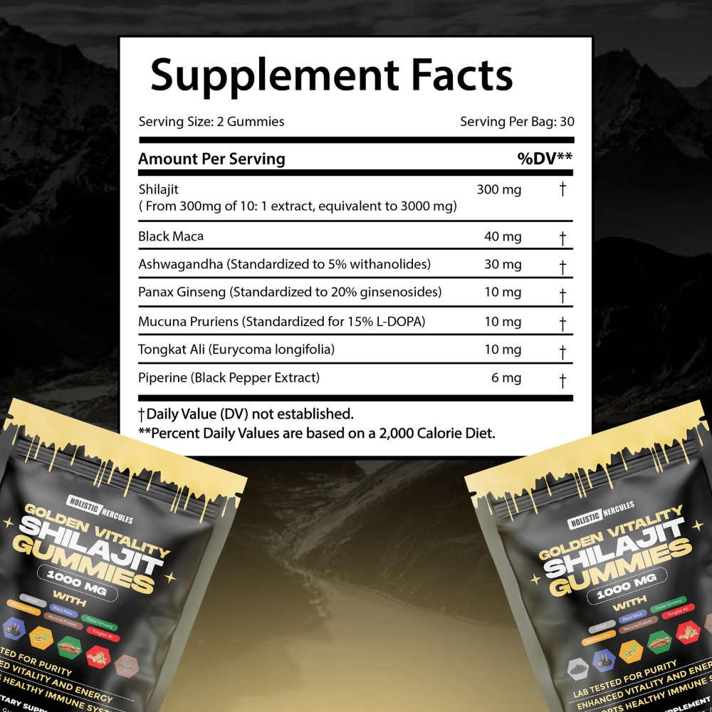 Hercules Shilajit Gummies (Subscribe & Save)