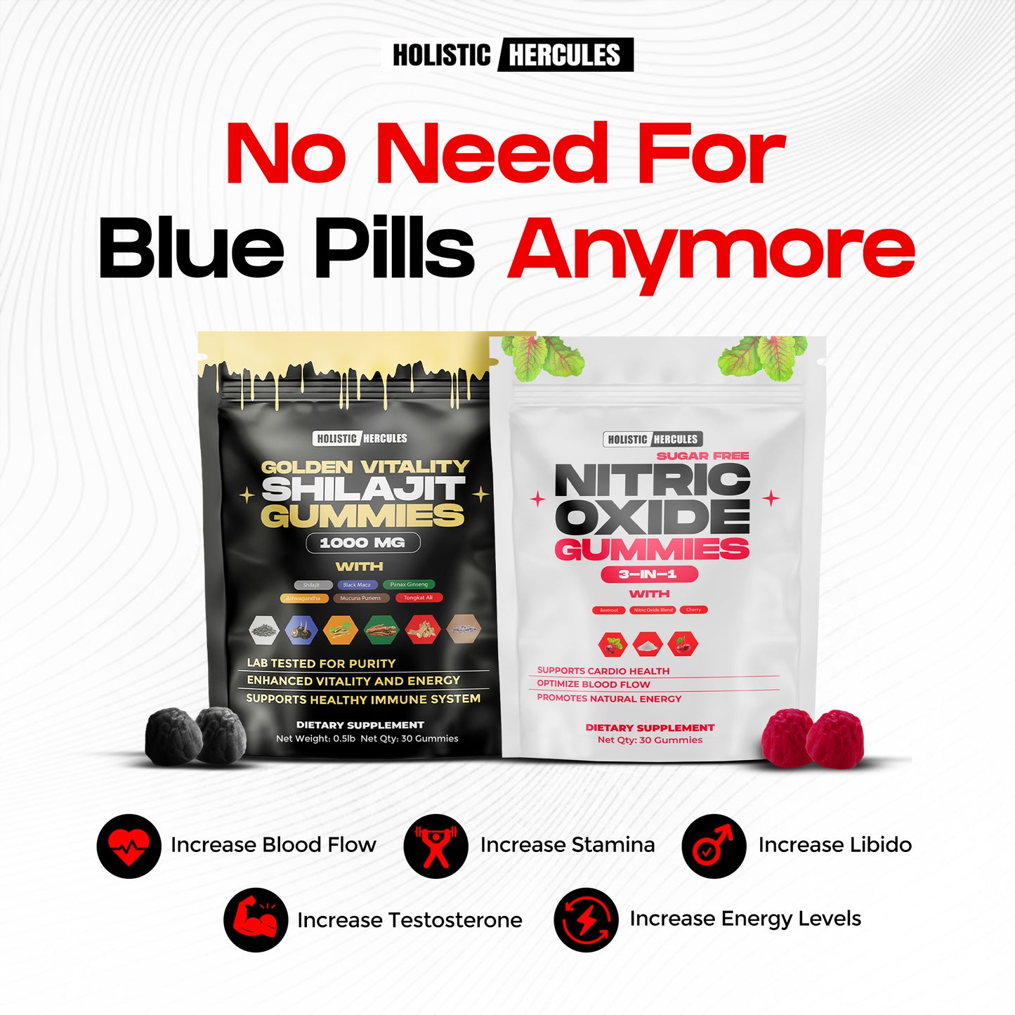 Shilajit & Nitric Oxide Gummy Bundle